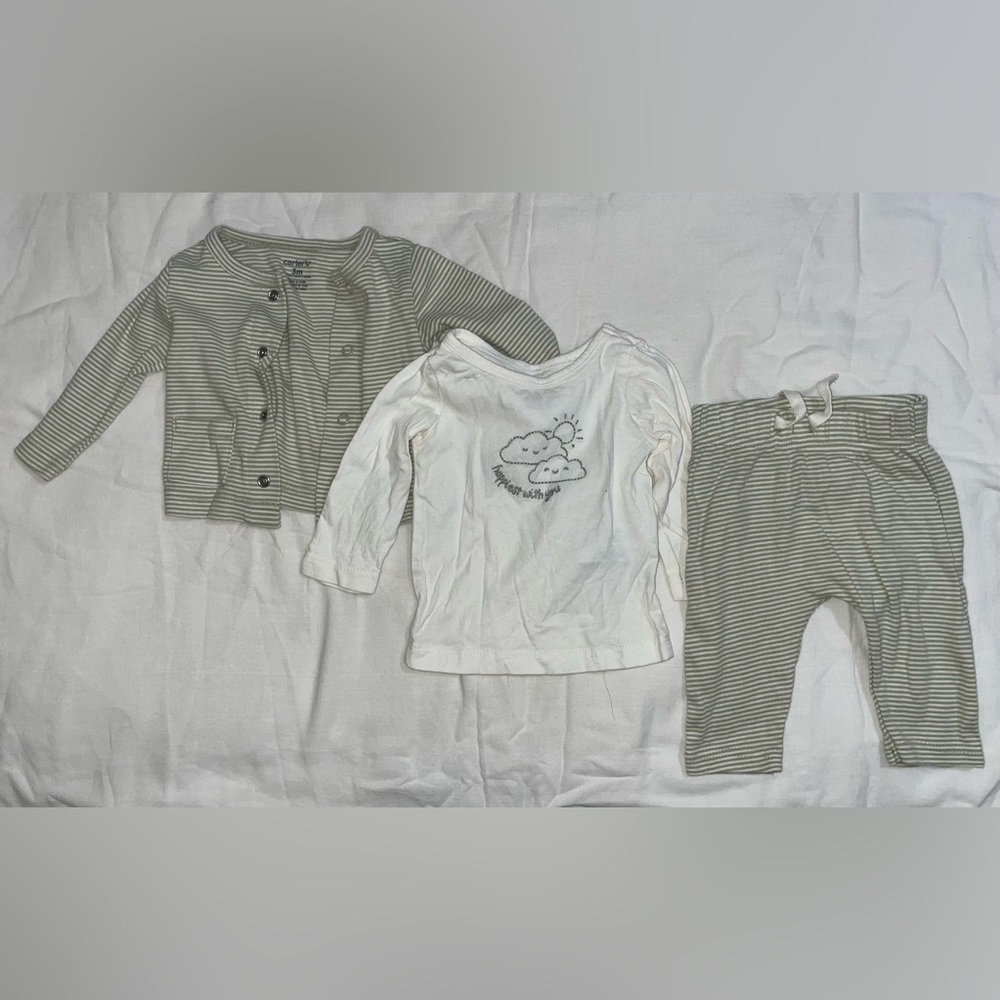 Carter's Cardigan Set - Picture 2 of 5